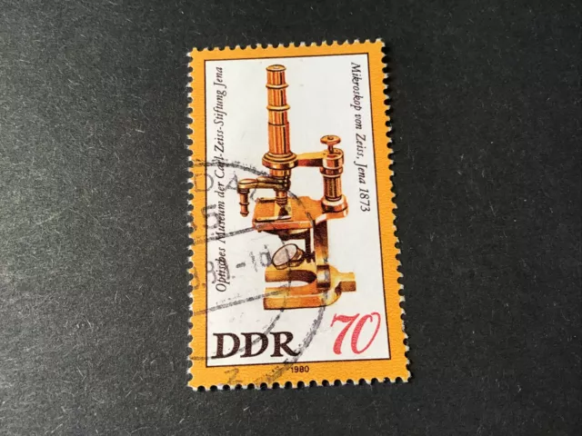 DDR. Mi Nr.  2537 Plattenfehler  F  36,  gestempelt