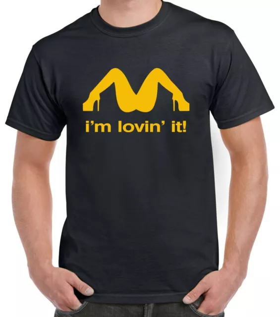 I'm Lovin It Funny McDonalds Parody T-Shirt