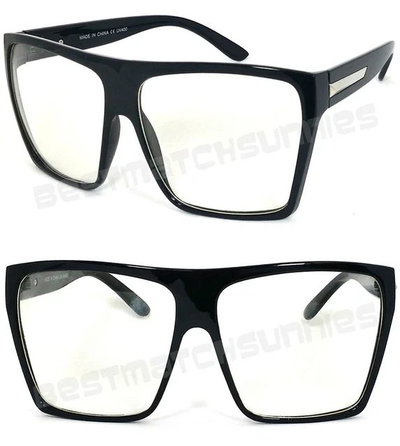 Occhiali Rotondi Finti Occhiali Da Vista Unisex Stile Vintage Montatura Rotonda Nera E Oro Lenti B 177858 - Foto 8