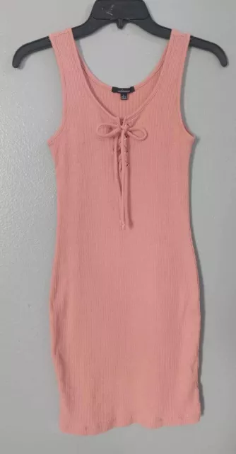 ambiance dress bodycon size l color pink
