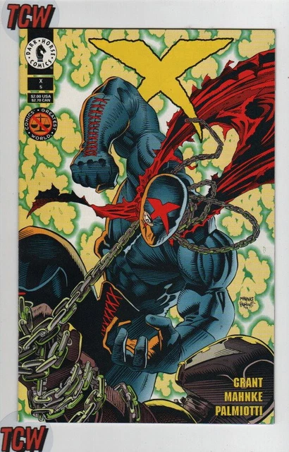 1994 Dark Horse Comics: X #5 Comic Box Break. Box.3.@134