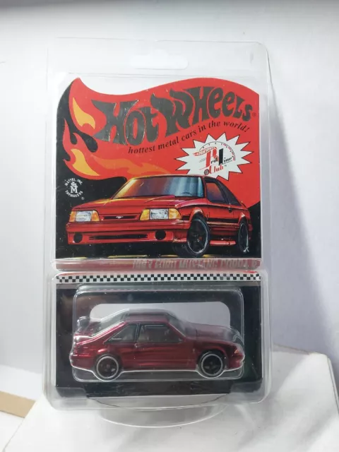 Hot wheels 1/64 🇨🇵 RLC Red Line Club  1993 ford mustang  cobra R