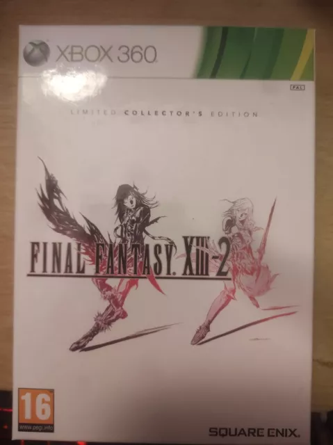 Final Fantasy XIII-2 Limited Collectors Edition Xbox 360 Soundtrack Art Book