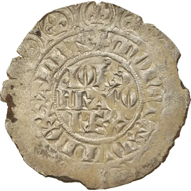 [#894529] Coin, France, Jean II le Bon, Gros à l’étoile, 1360, EF, Bil, lon