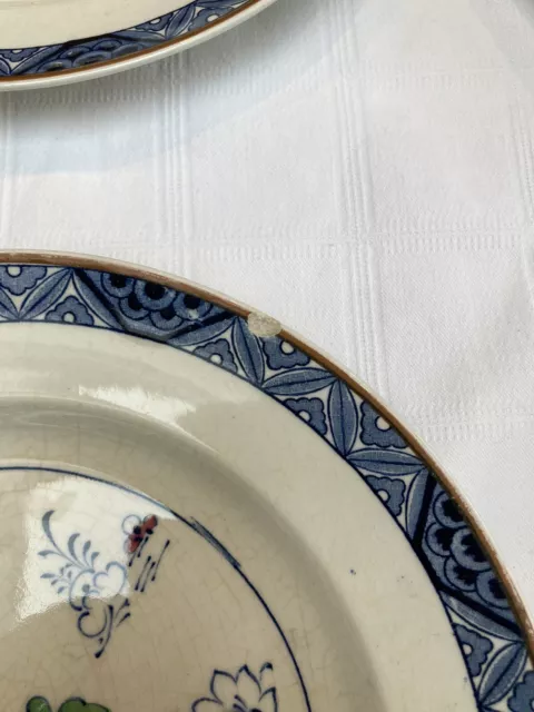 Booths Netherlands Antique 6 place dinner service 3