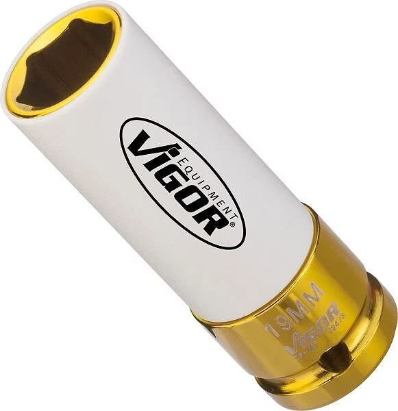 Vigor Avvitatore A Percussione Inserto Chiave - 1/2" - Esagonale - 19Mm