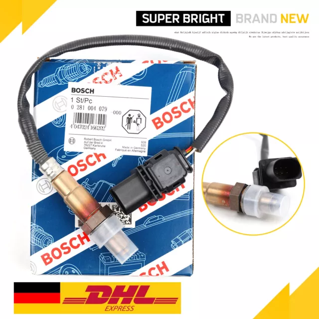 BOSCH Lambdasonde Regelsonde VOR Kat für BMW E81-88 E90-93 E60/61 MINI N47