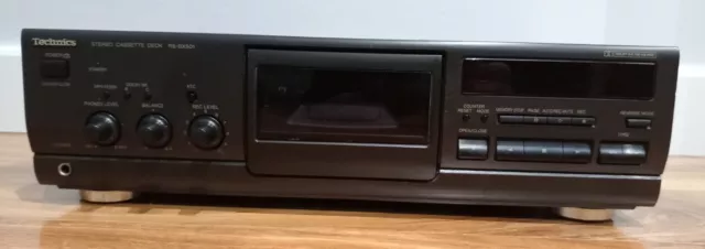 Technics stereo cassette deck rs-bx501