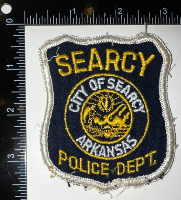 VINTAGE OBSOLETE Arkansas AR City of Searcy Police Patch