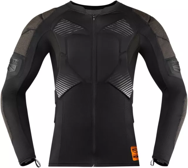 ICON Field Armor™ Compression Motorcycle Shirt Black 2023 Model