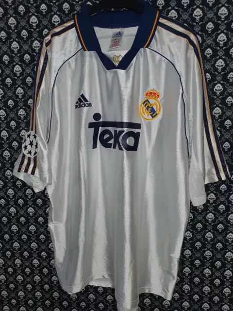 original matchworn Spielertrikot Real Madrid Guti 14 Champions League Equ mws936