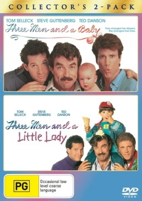Three Men And A Baby / Little Lady  (Region 4, 2 Disc DVD Set)
