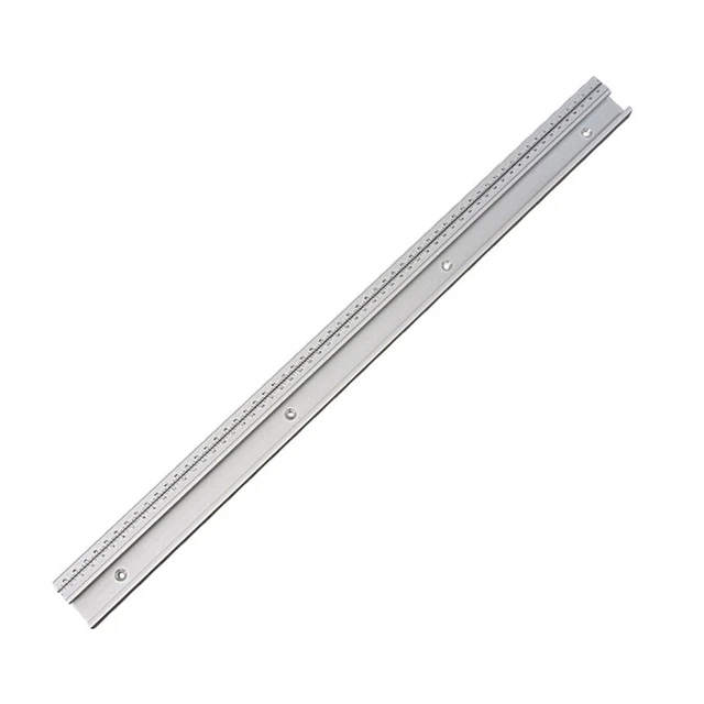Dalle Glissière Rail En T 450mm Alliage Aluminium - Pour Table Scie, Router, Scie à Ruban