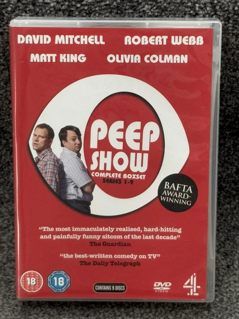 PEEP SHOW SERIES 1-9 - 9 Discs DVD Boxset Complete Box Set DVD