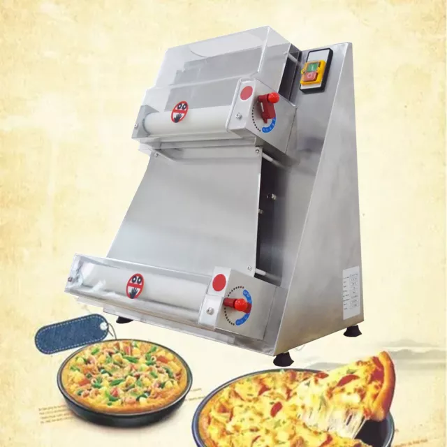 Automatic Electric Pizza Dough Roller Sheeter Pizza Pastry Press Making Machine