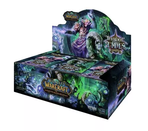 New Sealed Throne of the Tides Booster Box World Warcraft WoW TCG CCG 36 Packs