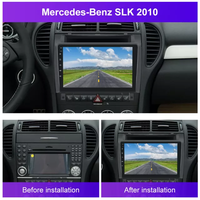 Für Mercedes-Benz SLK R171 2004-2011 Autoradio Android GPS Navi Sat WIFI BT FM 2