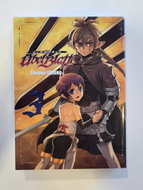 Libro Manga Ubel Blatt Volume 3 Di Etorouji Shiono Versione Francese Grado VF