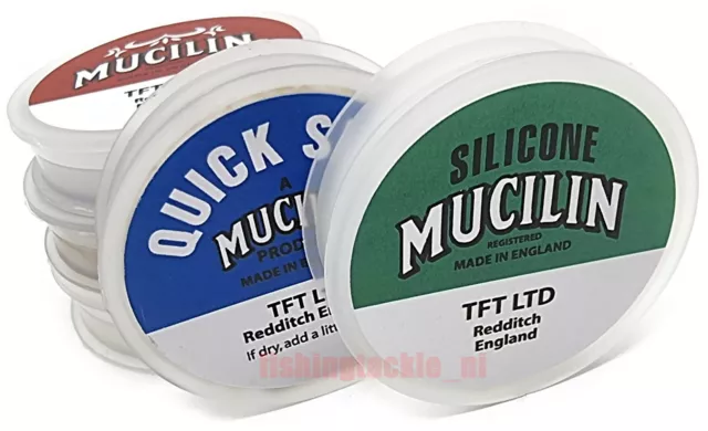 MUCILIN FLY LINE Floatant / Quick Sink / Solid Silicone Paste