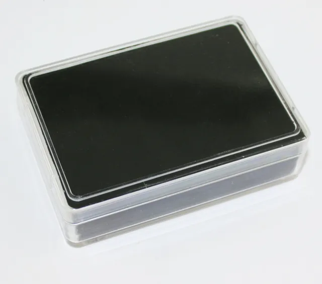 Lote De 10 Cajas / Cajas de Plástico 85 x 60 X 25MM Espuma Negra