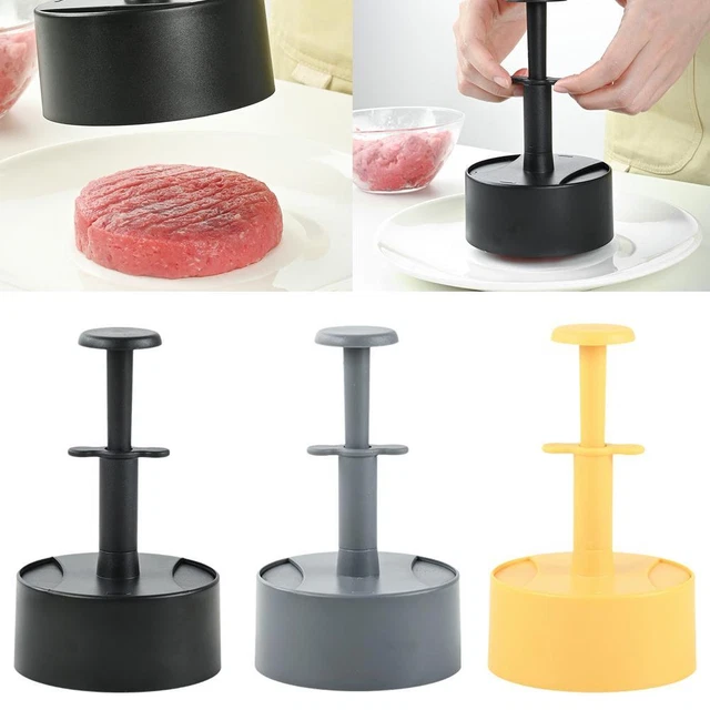 TOPINCN Presse à Hamburger Automatique 2 Trous Antiadhésive - Machine à Galettes