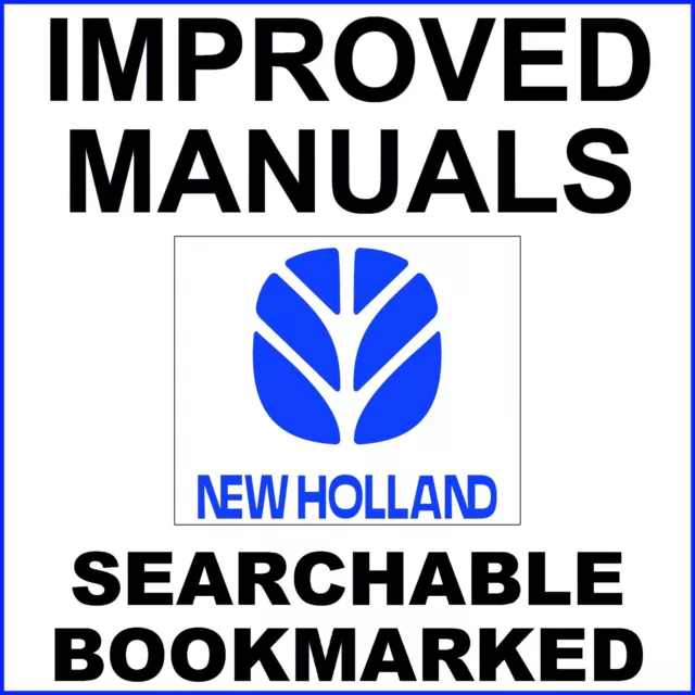 New Holland TN55 TN65 TN70 TN75 Complete Service Repair Manual - DOWNLOAD