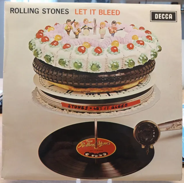 Rolling Stones Vinyl LP   Let it bleed von 1969