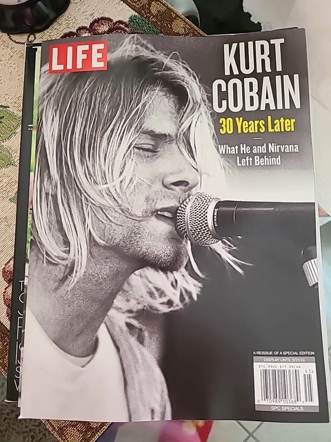 Life Magazine Remembering Kurt Cobain 20 Years Later Nirvana Mint