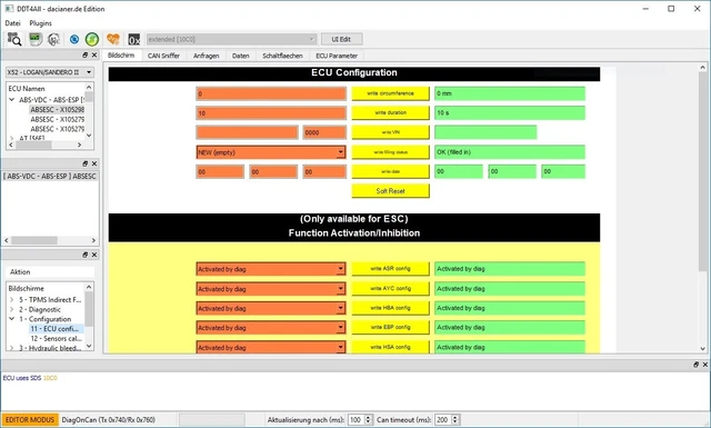DDT4All Dacia Diagnosesoftware