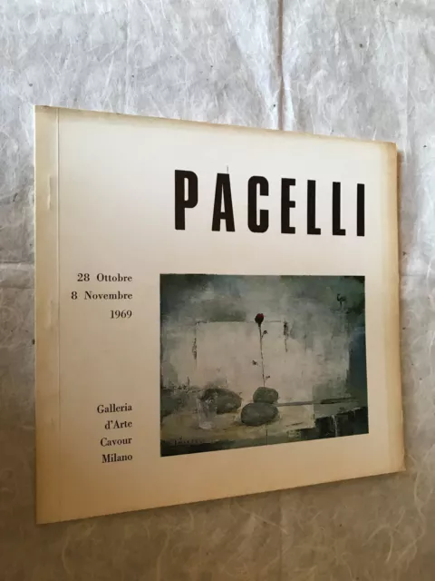 Galleria D'arte Cavour Catalogo Mostra Novembre 1069 Pacelli Pittura