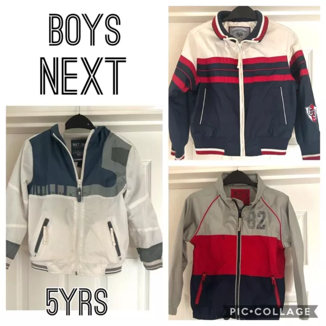 Boys *NEXT* Jackets X3 Age 5 Yrs