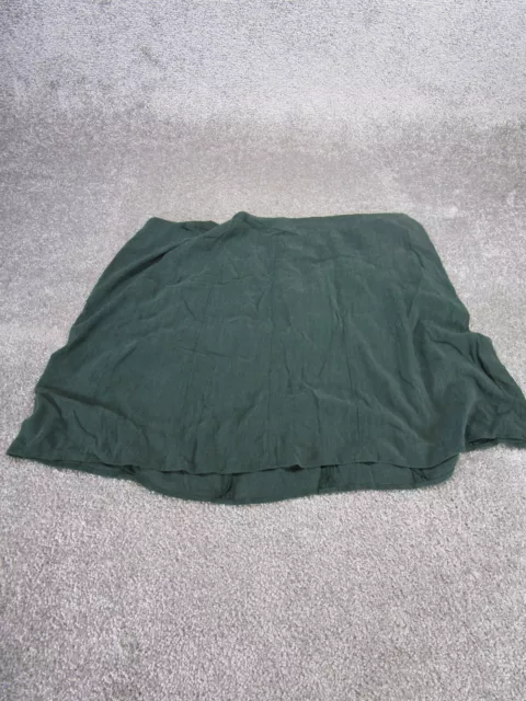 Madewell Skirt Womens 20 W Green Mini Flowy Crepe