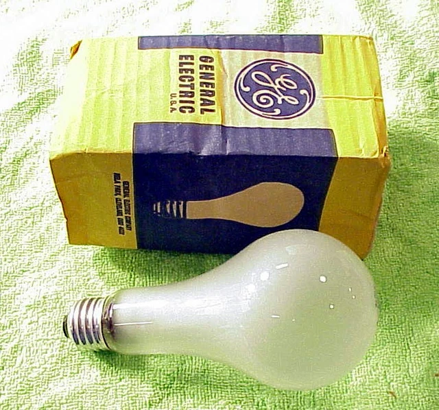 Photoflood ECA | 3200K | Frosted |115-120V | NOS | Top Quality GE |~6,500L