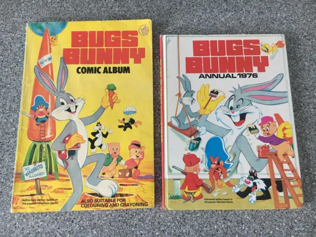 Bugs Bunny Annual 1976 Bugs Bunny Comic Album Vintage Collectable Books
