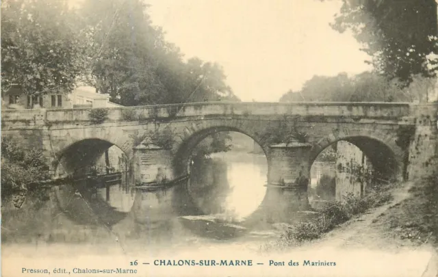 51 Chalons-Sur-Marne Bridge Des Mariniers