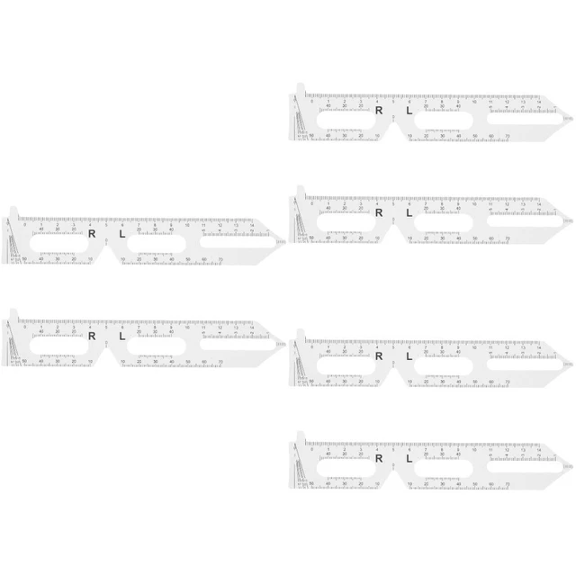 6 Pcs Measuring Safe Home Optical Pupillometer for Women Girl Outdoor Measure