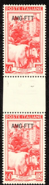 Trieste Zone A Scott 105 Unused hinged.
