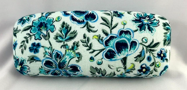 VERA BRADLEY  Clamshell Domed Sunglass Case (CLOUD VINE)