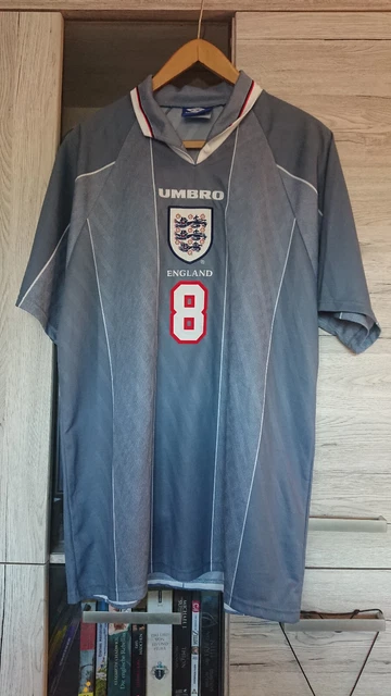 England Three Lions Paul Gascoigne Trikot Euro 1996 