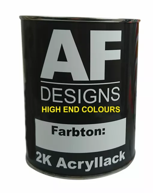 FÜR 2,0 Liter 2K Acryl Lack Autolack Set BERKLEY COLOR SER. BEIGE 938 2