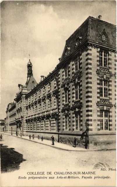 CPA College CHALONS-sur-MARNE-École preparatoire aux Arts-et-Metiers (741817)