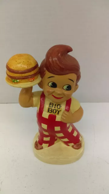 Ultra Rare 60's Big Boy Restaurant 8" Japan Papier Mache Bank With Stopper HTF