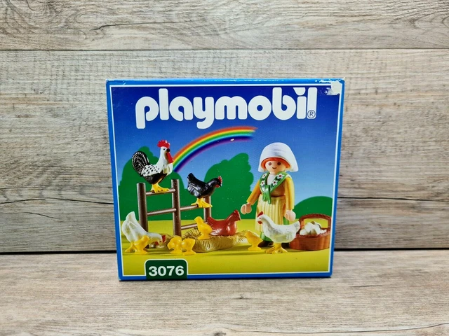 FIGURINE PAYSANNE PLAYMOBIL avec panier et oie EUR 6,99 - PicClick FR