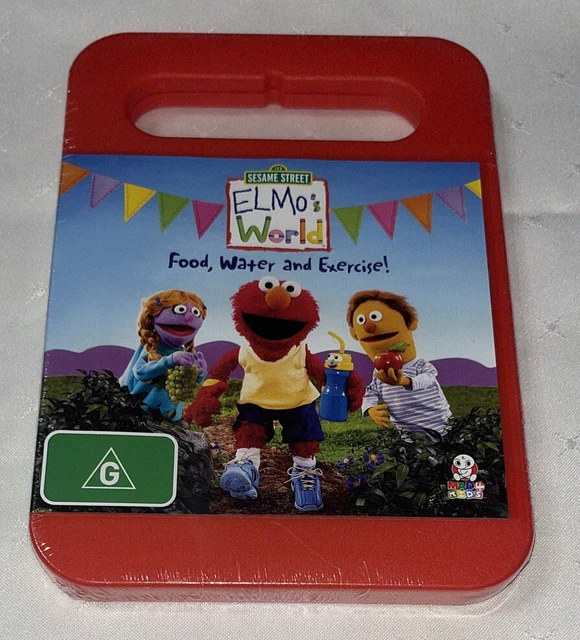 SESAME STREET - Elmo's World - Food, Water & Exercise! (DVD, 2005) EUR