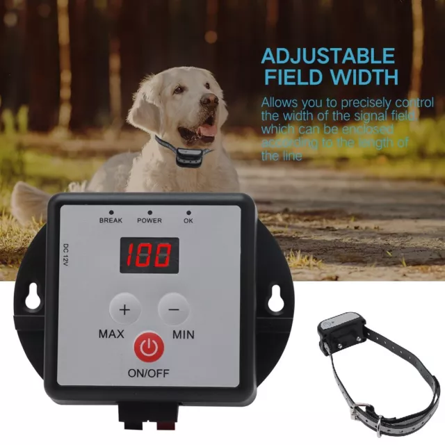 Wireless Electric Dog Fence Pet Containment System Shock Collars For 1 Dogs Safe