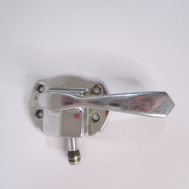 VINTAGE CHROME ICEBOX Refrigerator Door Handle 3.5 X 6 57.00 PicClick