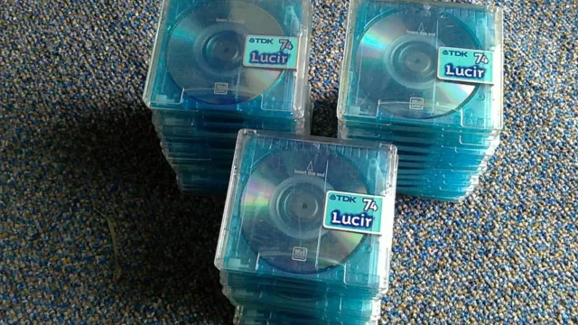 35 x TDK Lucir Série 1 74 min Minidisc (d'occasion)