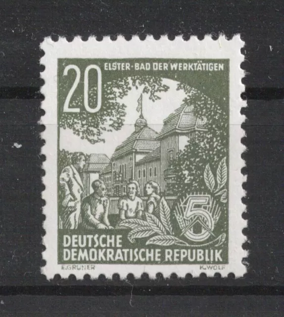 DDR - Fünfjahresplan 1953 postfrisch - Mi.-Nr. 413 XI - geprüft BPP - 150,-- KW