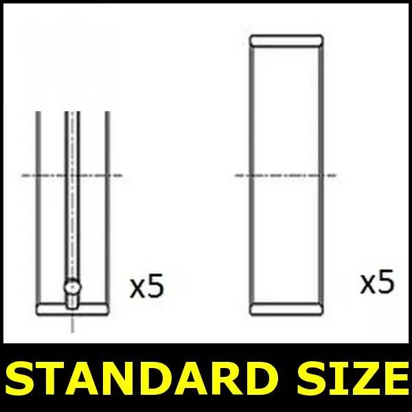 Crankshaft Main Bearing Set STD FOR RENAULT KANGOO 80bhp I 1.9 00->07 FAI