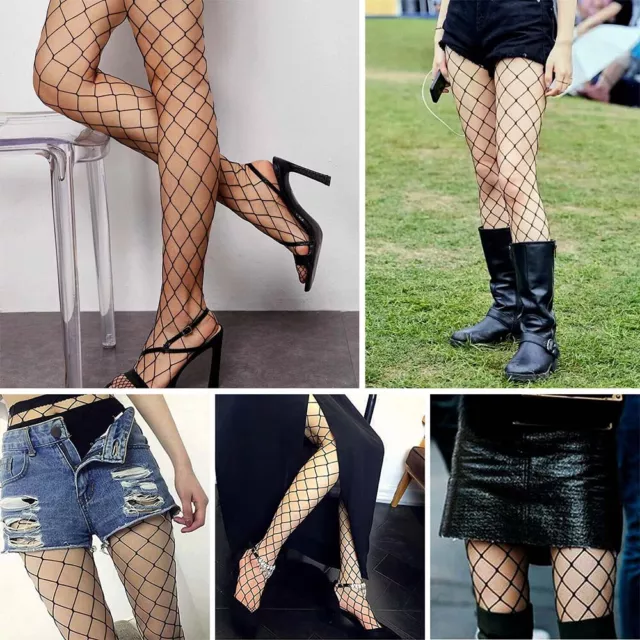 WOMEN'S FASHION JACQUARD Fishnet Pantyhose Tights Pattern Stockings Waist  High $7.99 - PicClick